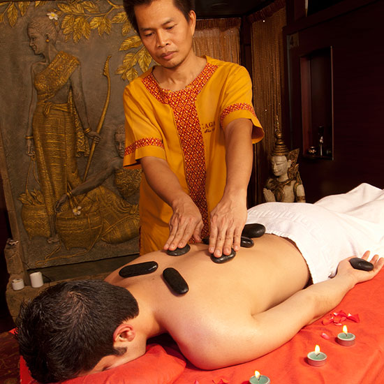 ماساژ سنگ داغ اصفهان 